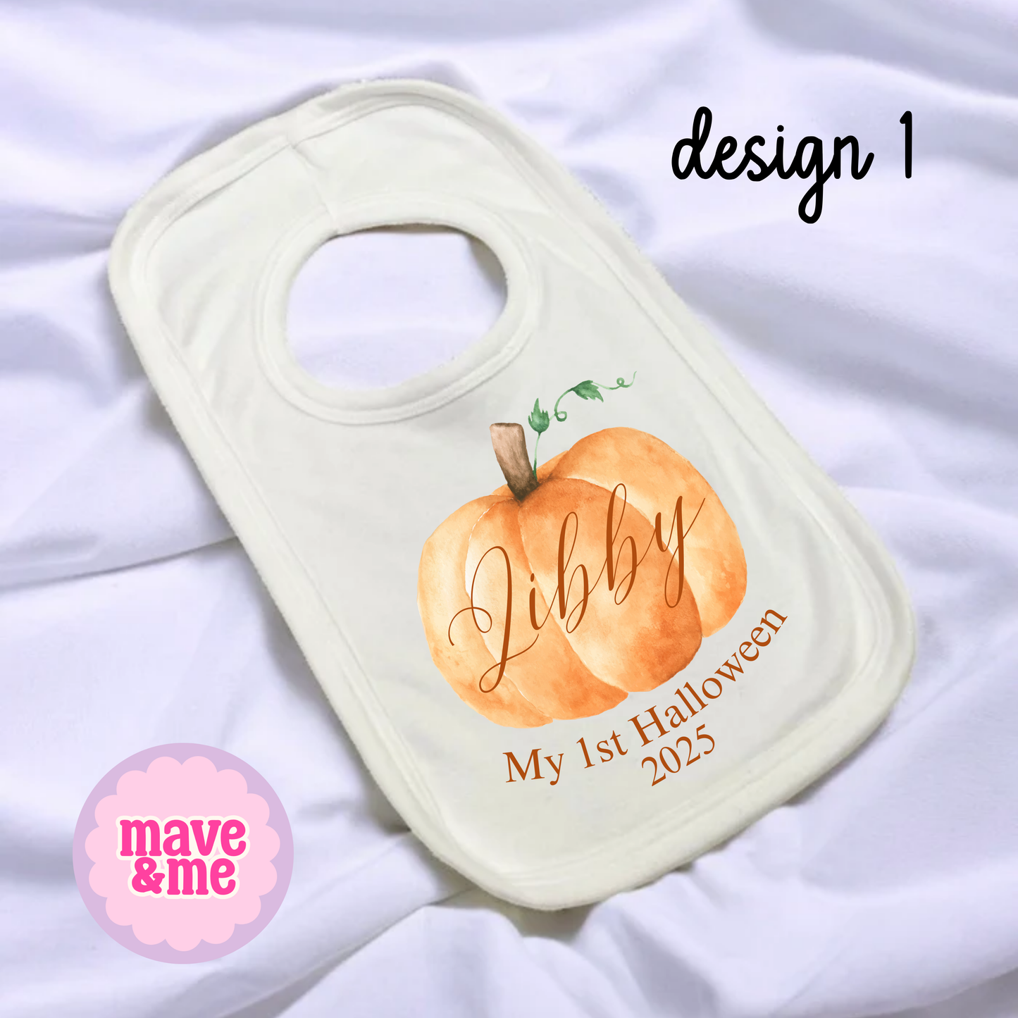 HALLOWEEN BABY BIBS