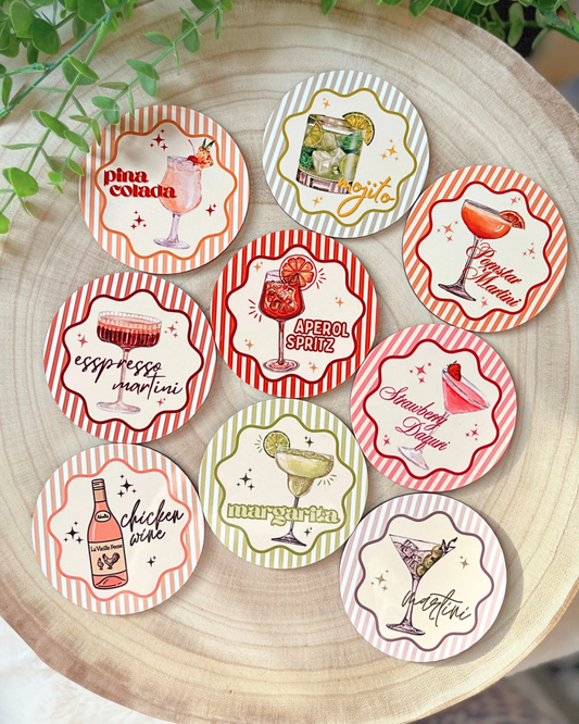 APEROL SPRITZ COCKTAIL COASTER