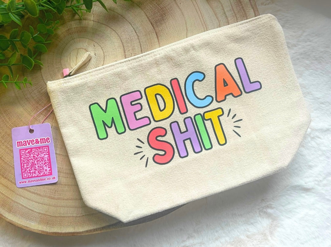 MEDICAL SHIT ZIP POUCH