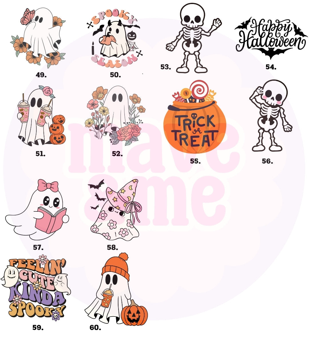 Personalised Halloween Trick or Treat Bag