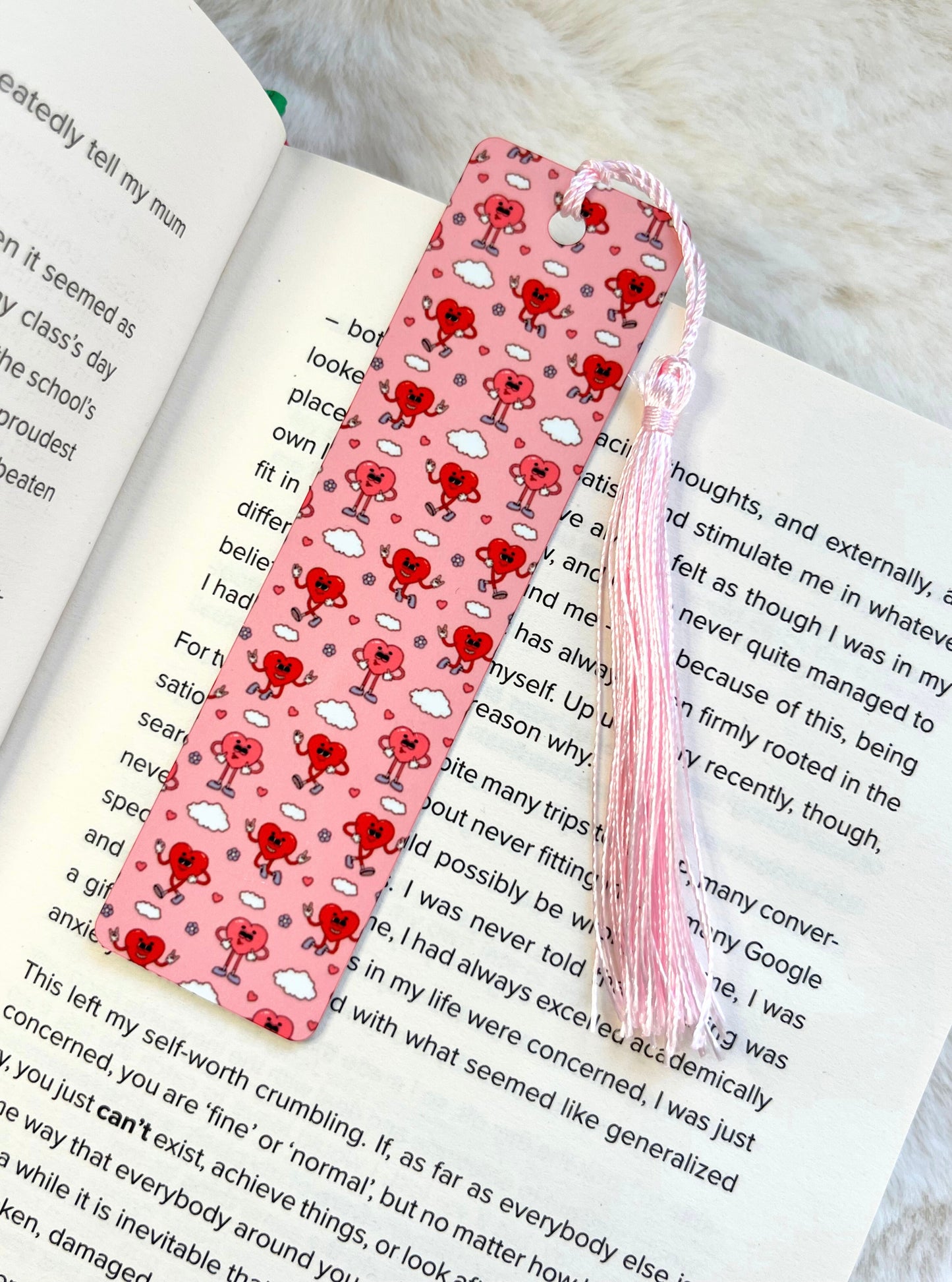 HEARTS & CLOUDS BOOKMARK
