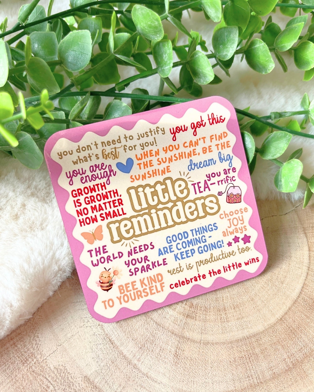 LITTLE REMINDERS COASTER