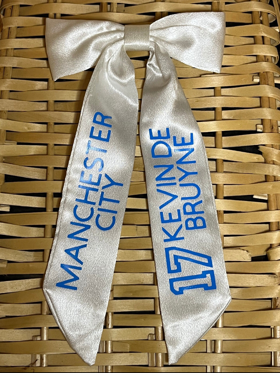 MANCHESTER CITY HAIR BOW