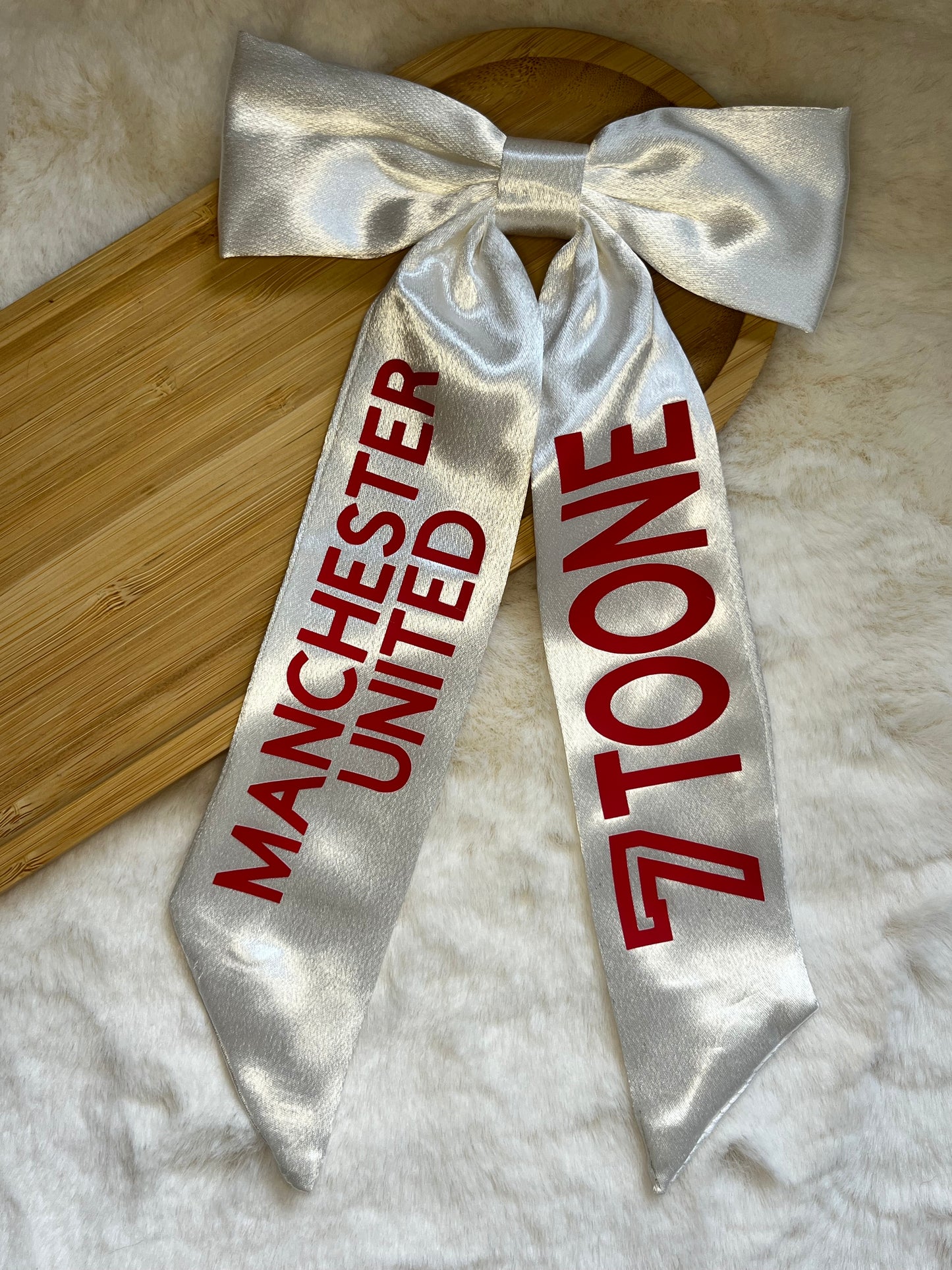 MANCHESTER UNITED HAIR BOW