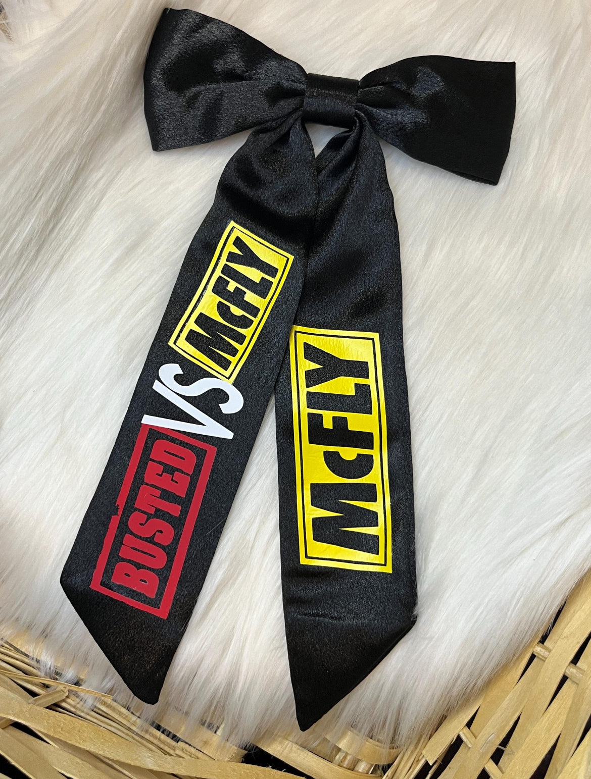 BUSTED VS MCFLY HAIR BOW