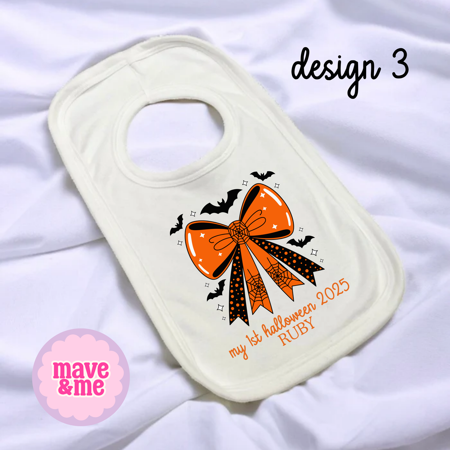 HALLOWEEN BABY BIBS