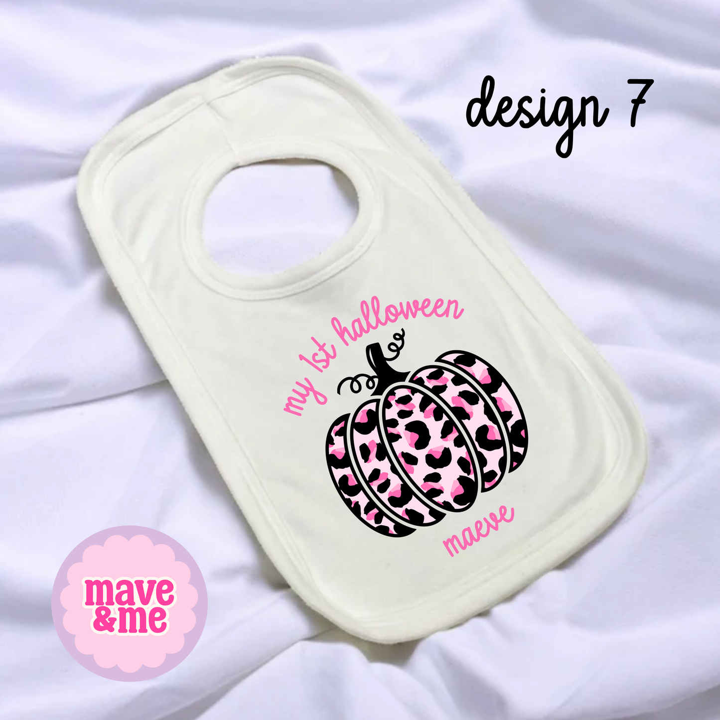 HALLOWEEN BABY BIBS