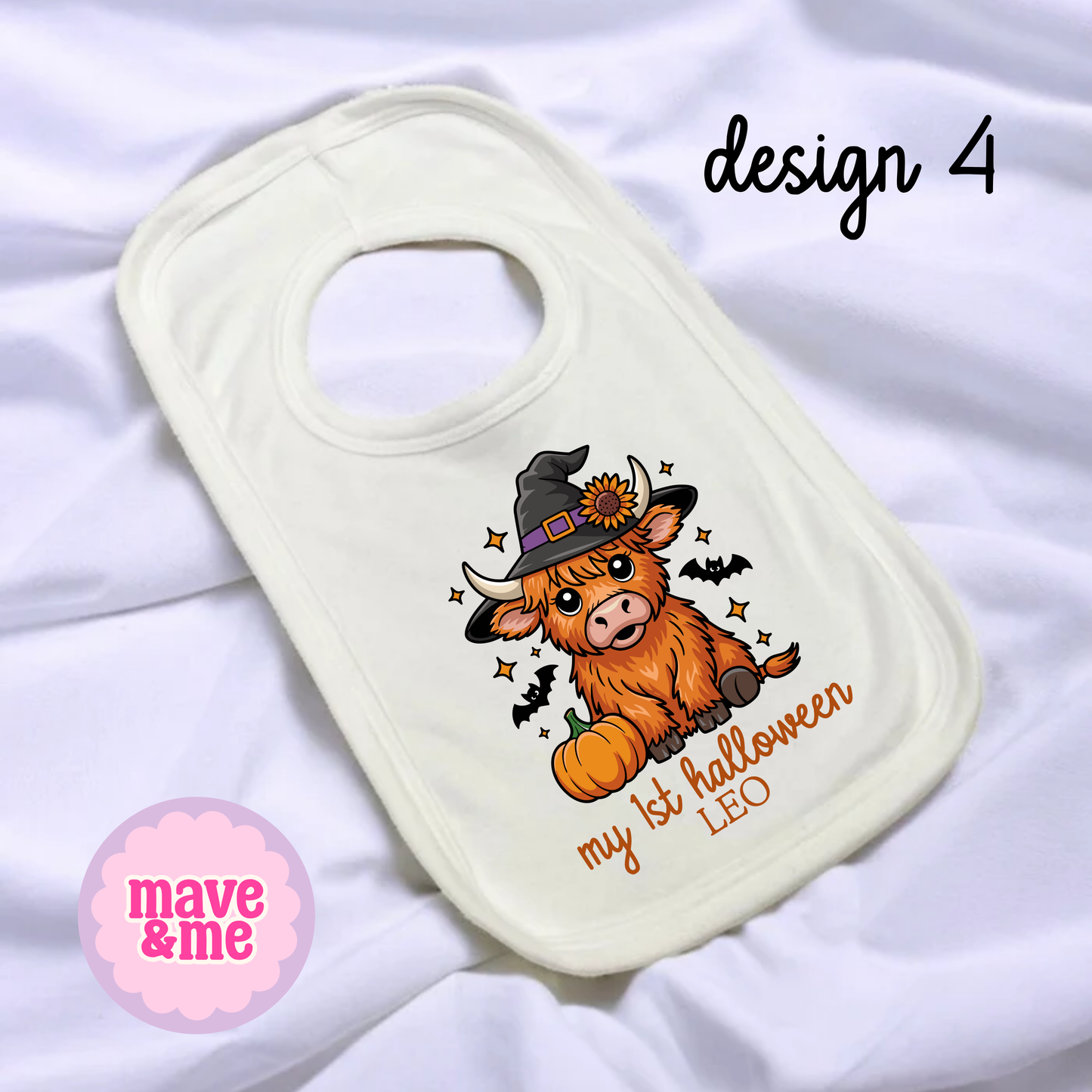 HALLOWEEN BABY BIBS