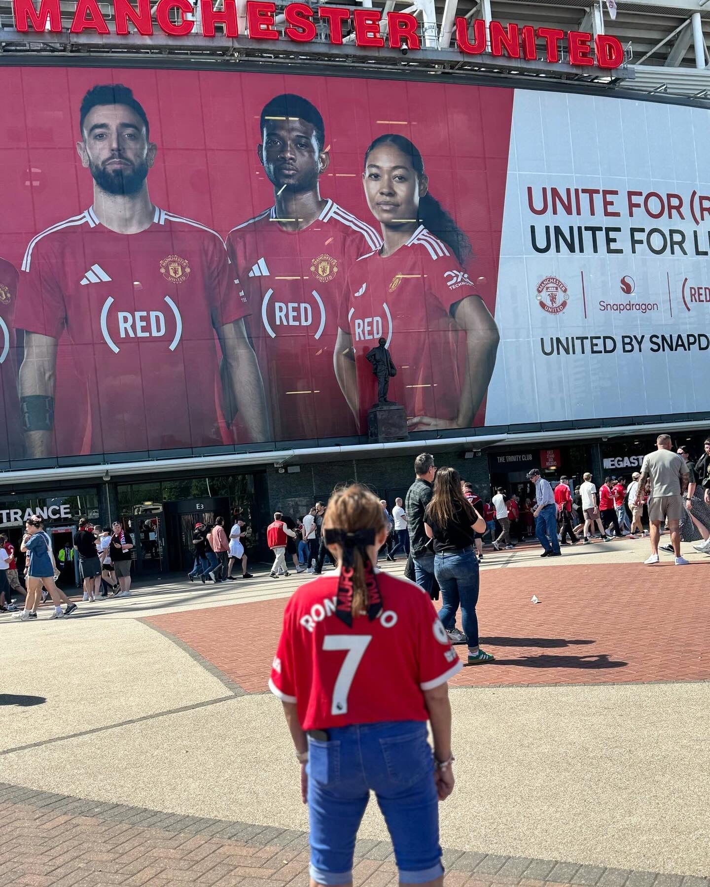 MANCHESTER UNITED HAIR BOW