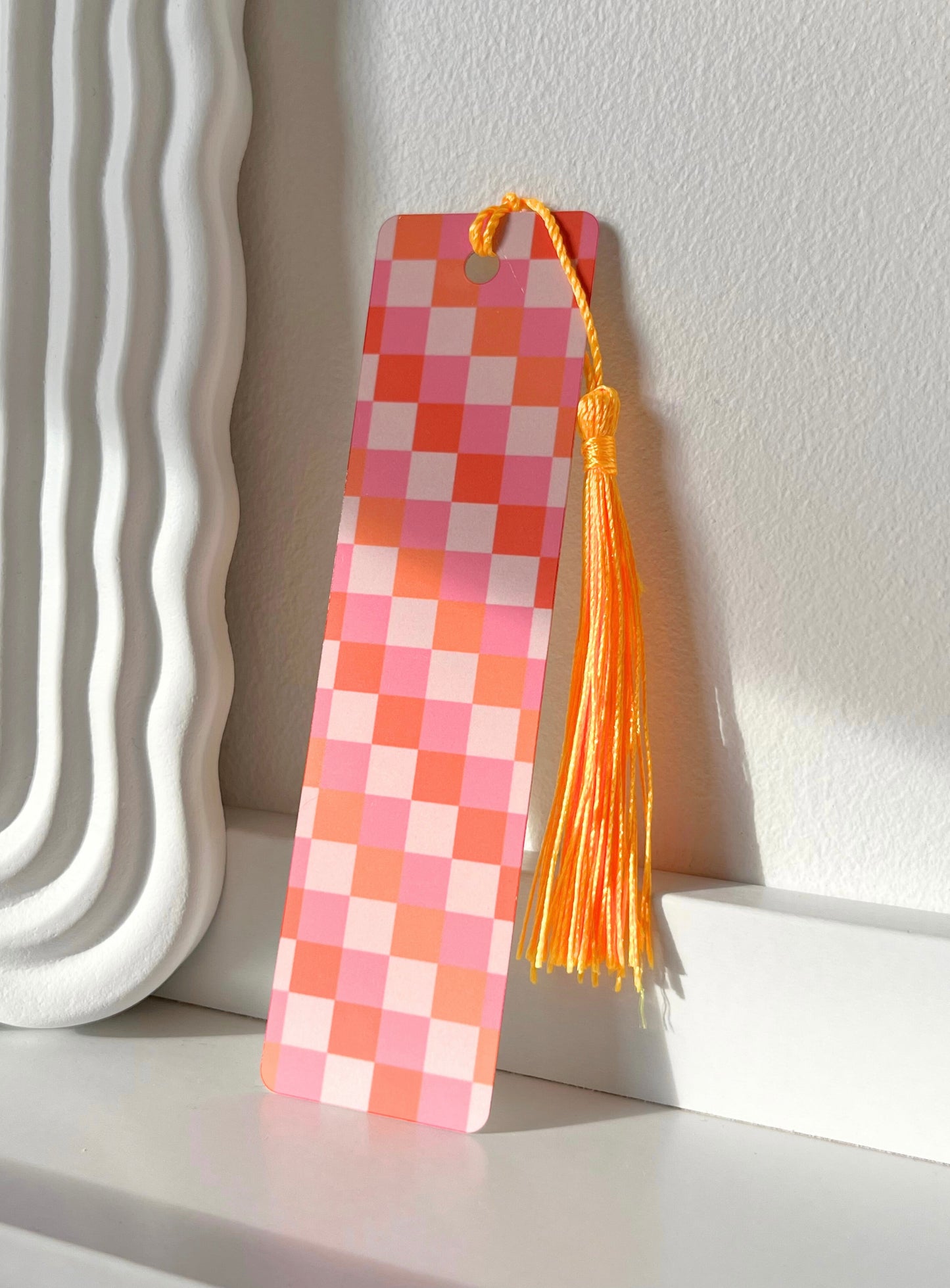 CHECKERED BOOKMARK