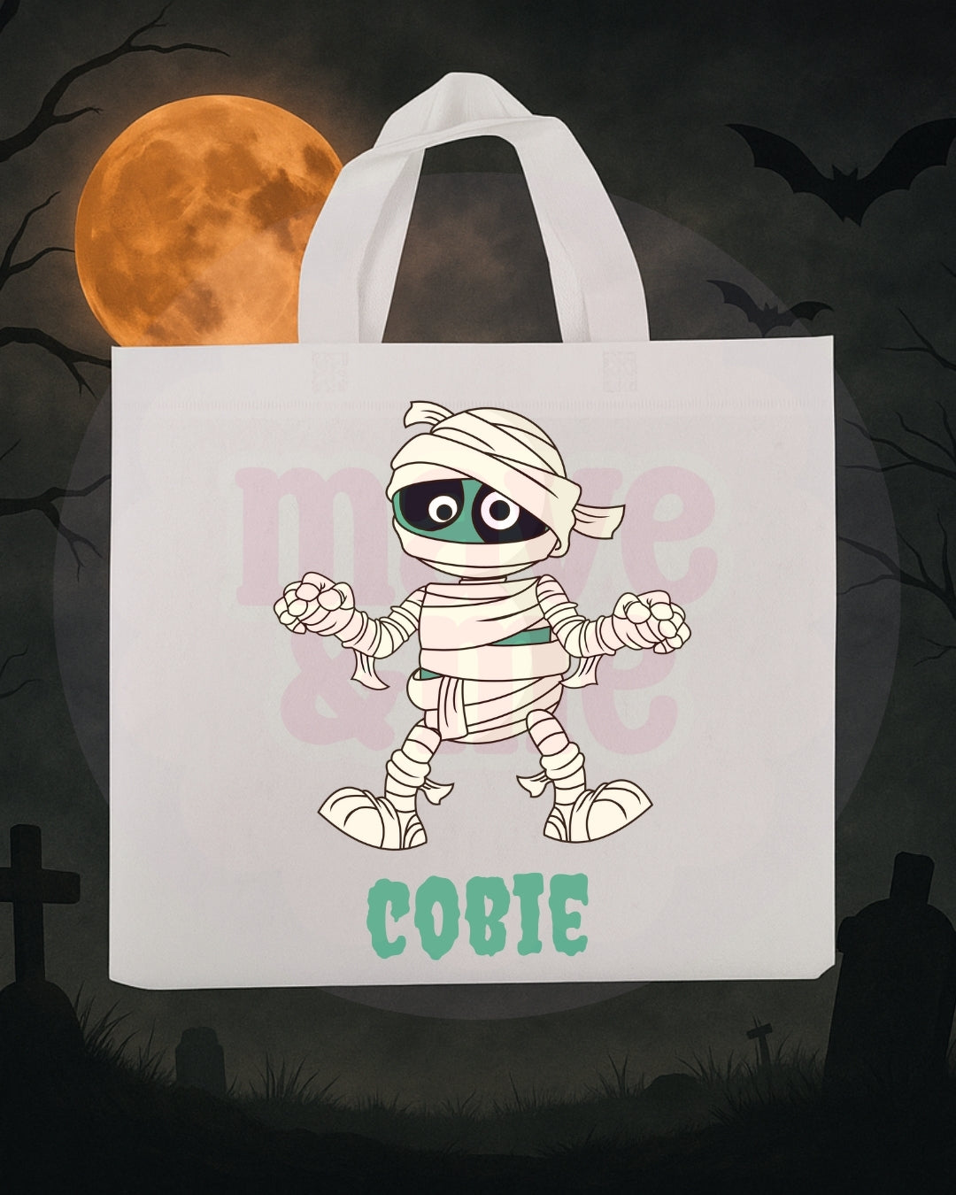 Personalised Halloween Trick or Treat Bag