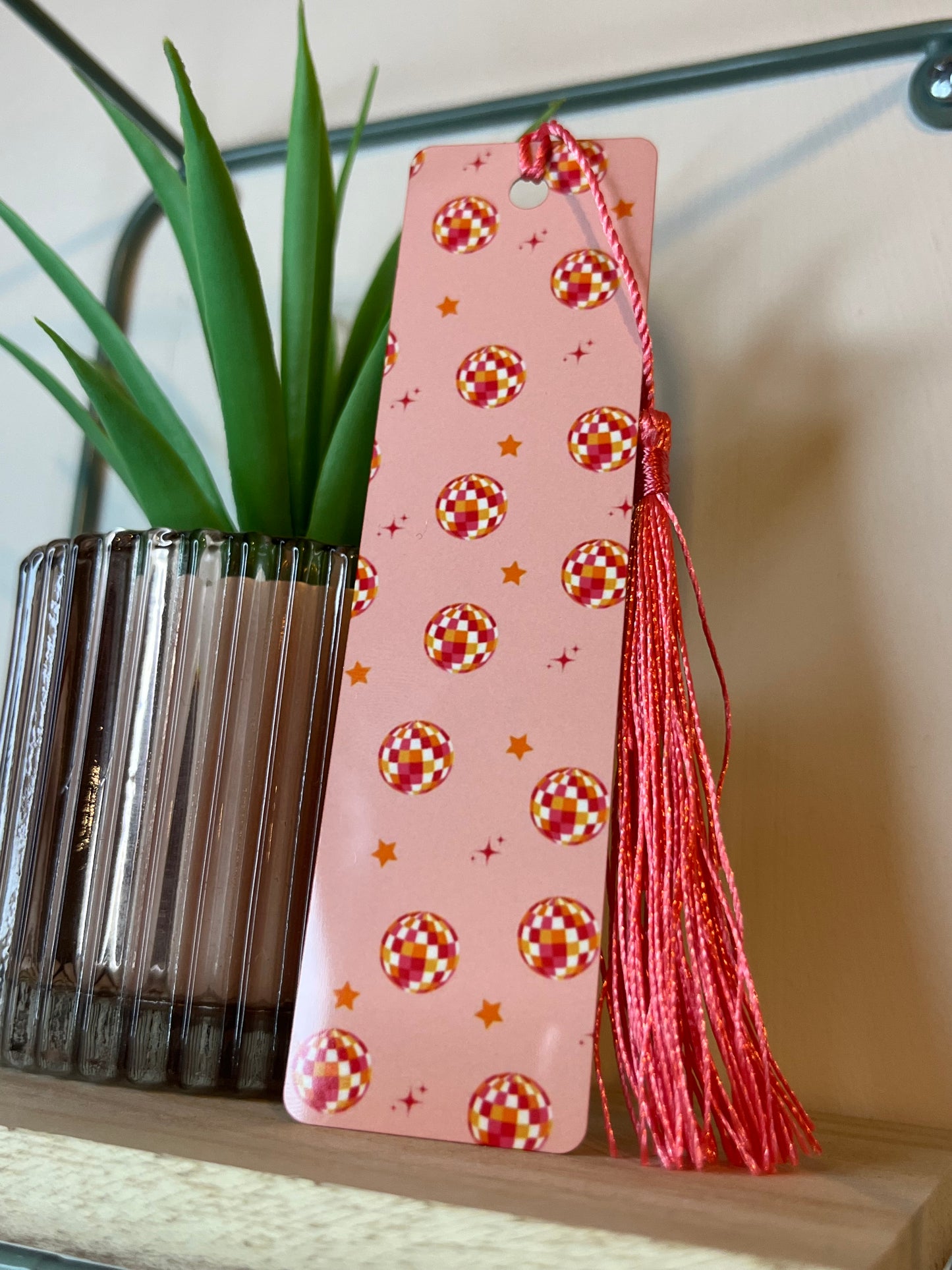DISCO BALL BOOKMARK
