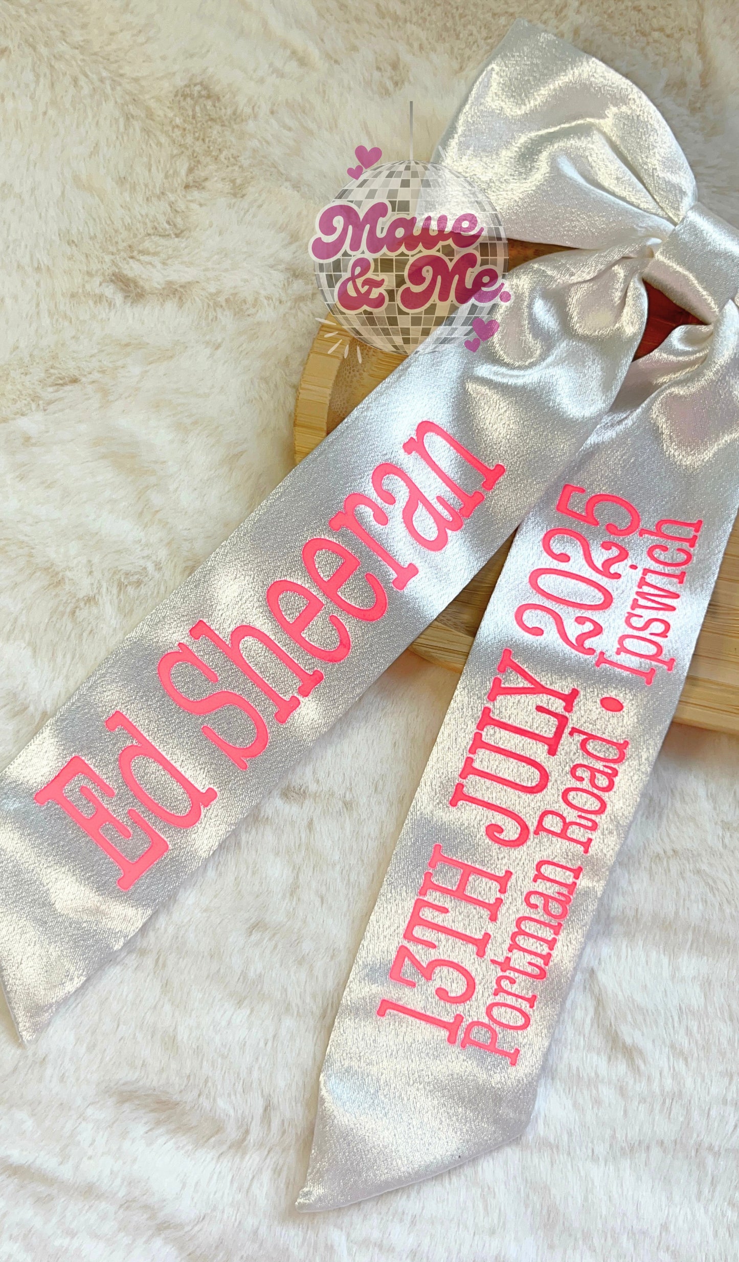 ED SHEERAN HAIR BOW