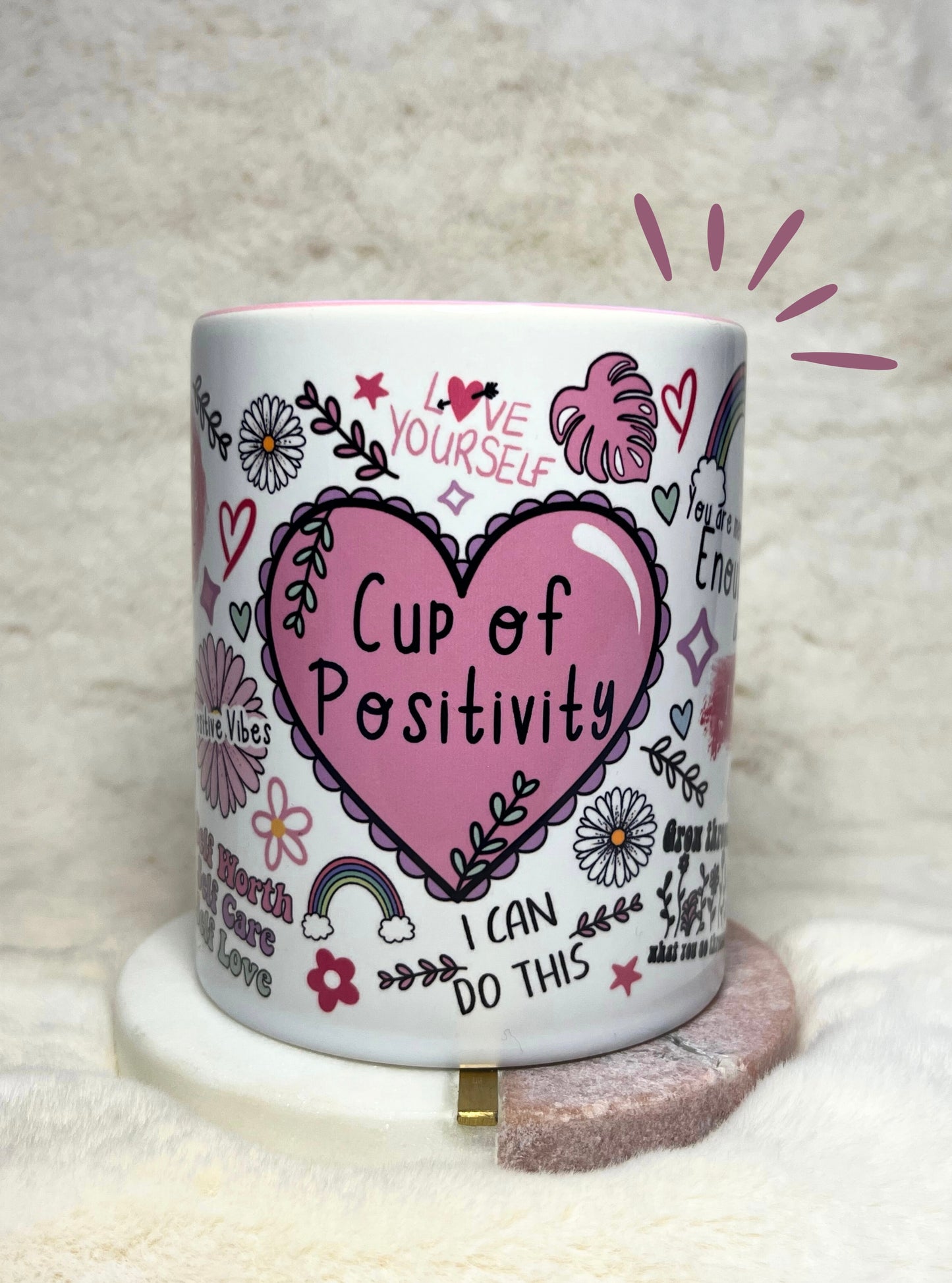 CUP OF POSITIVITY MUG