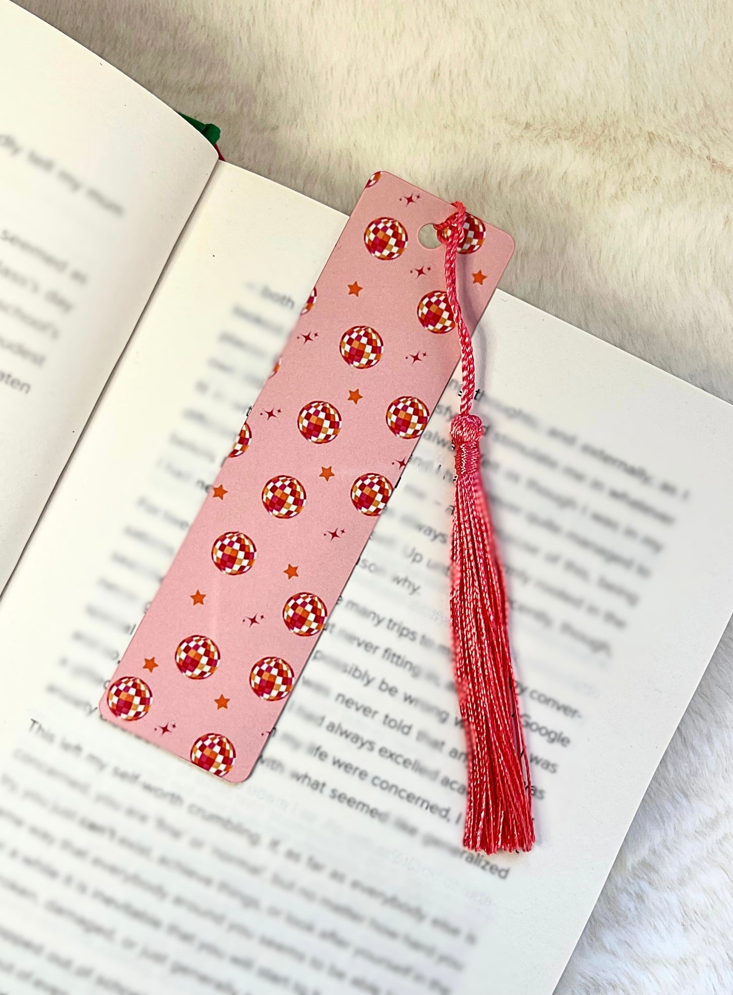 DISCO BALL BOOKMARK