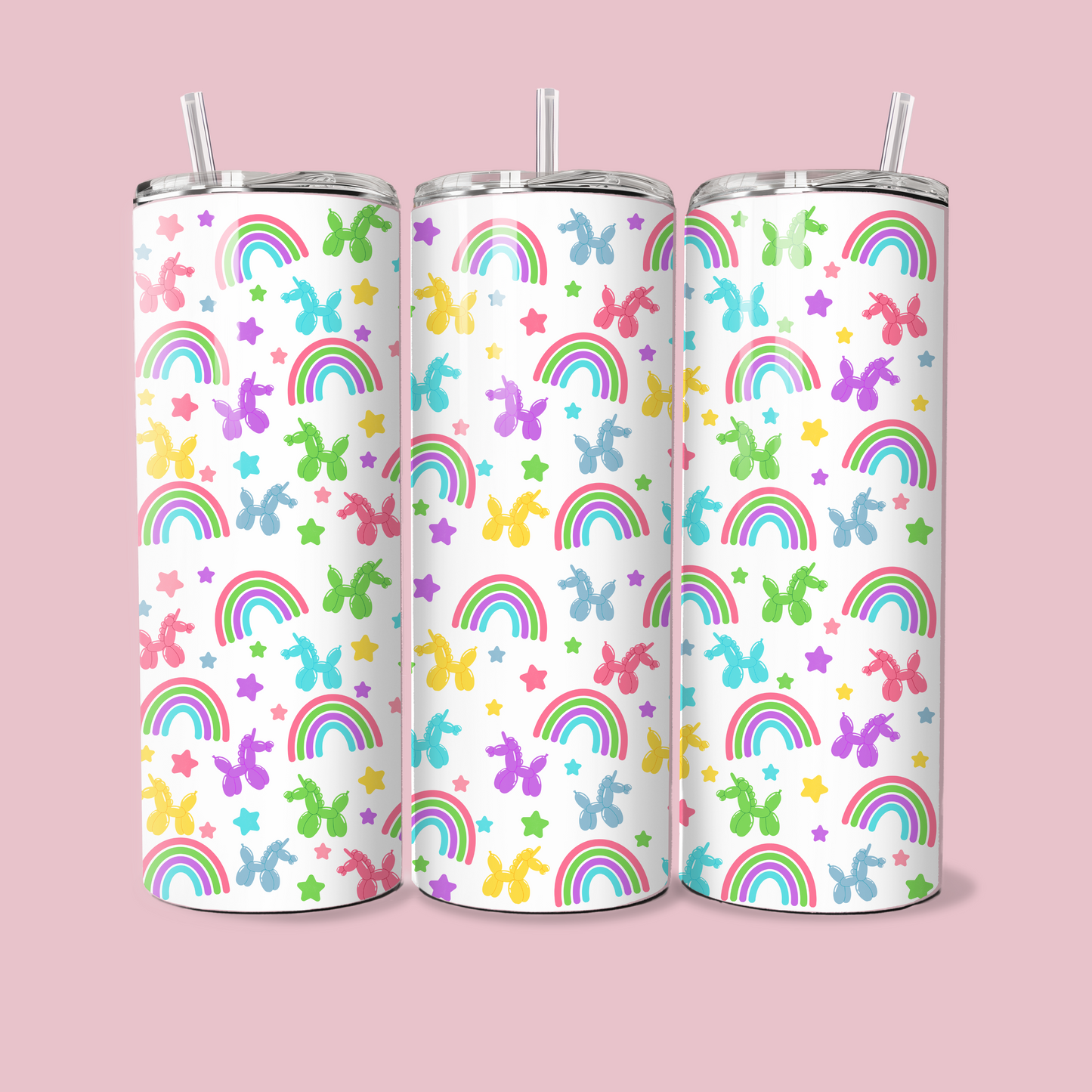 BALLOON UNICORN 20oz TUMBLER