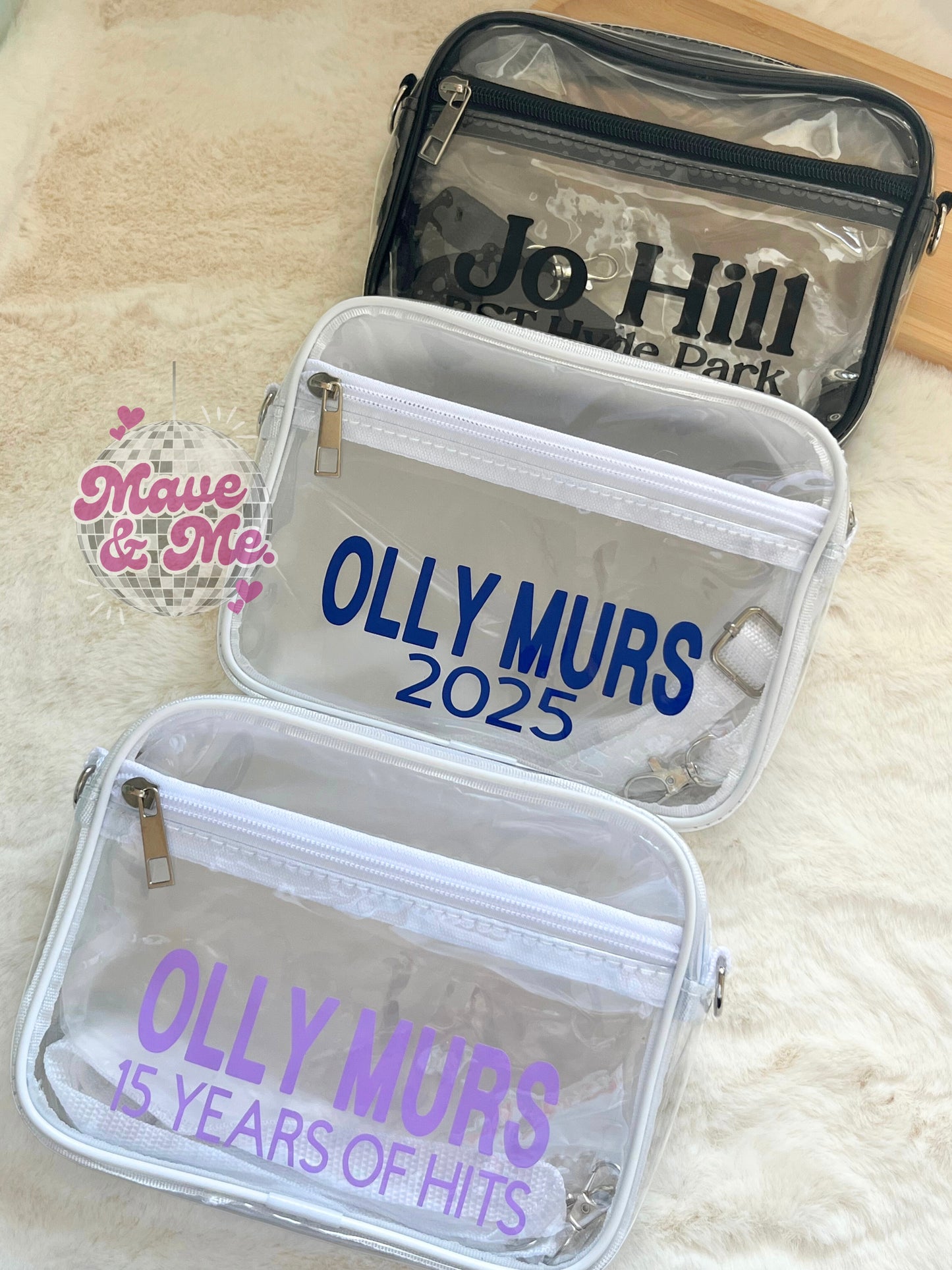 OLLY MURS CONCERT BAG