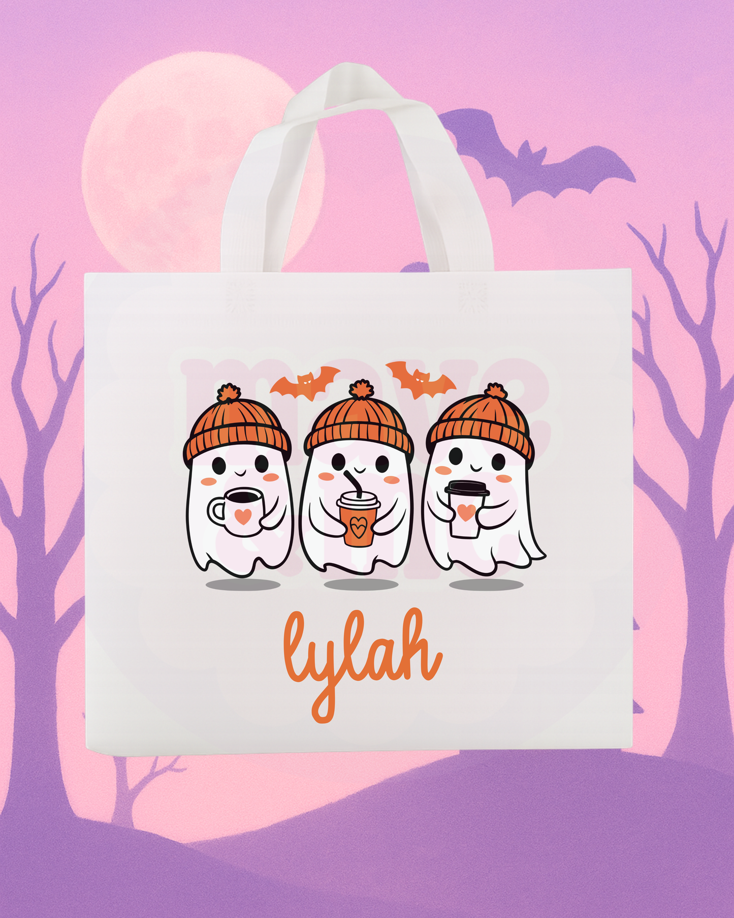 Personalised Halloween Trick or Treat Bag