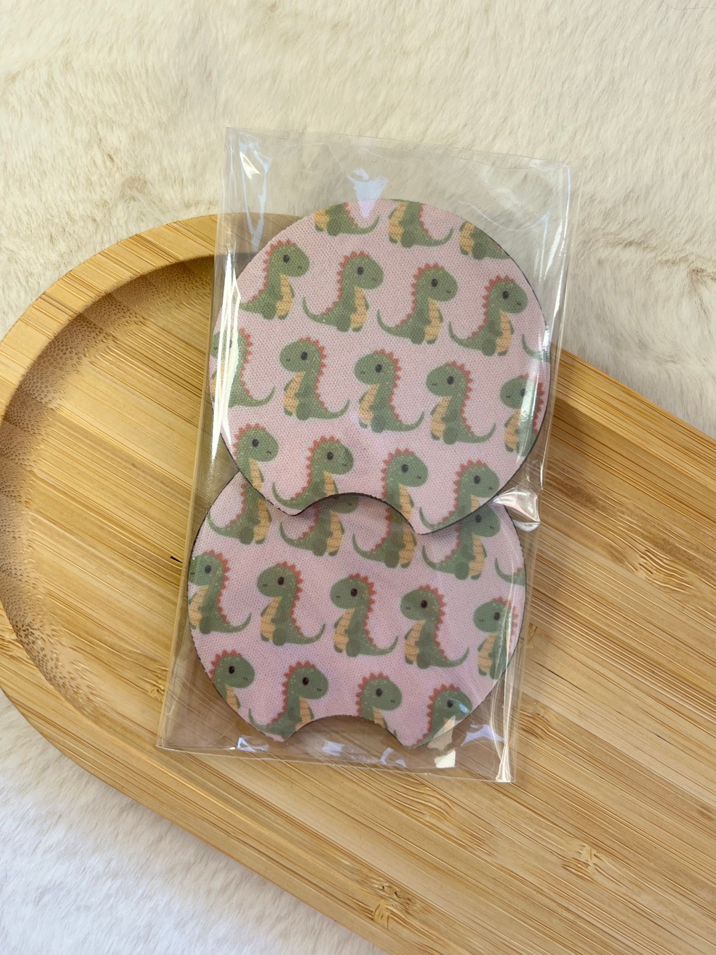 DINO CAR COASTERS