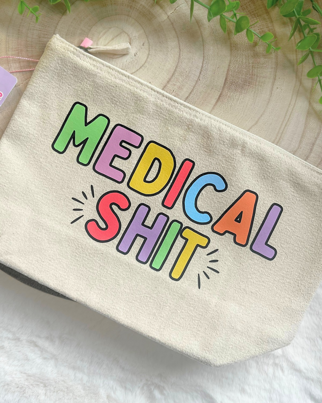 MEDICAL SHIT ZIP POUCH