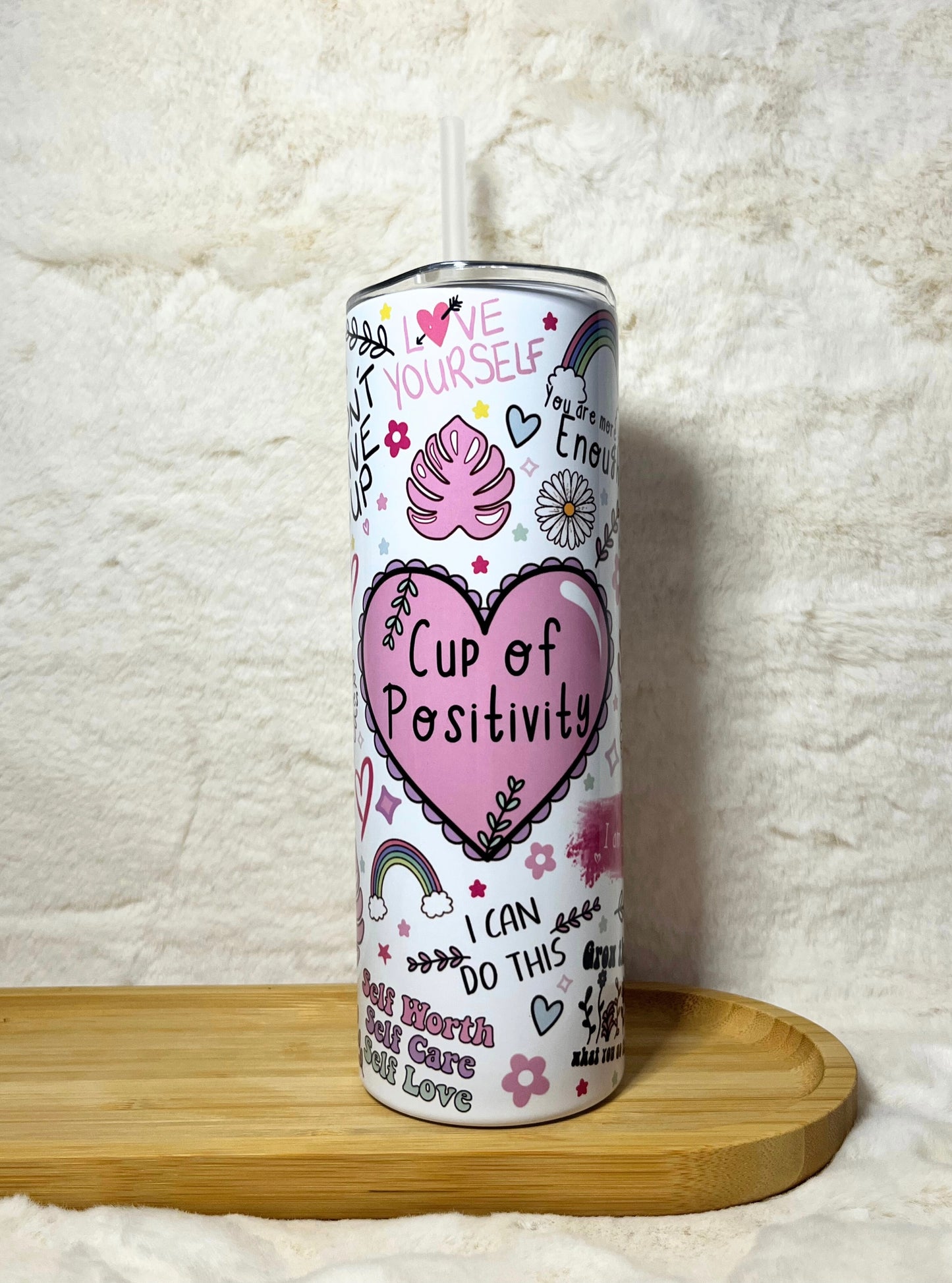 CUP OF POSITIVITY 20oz TUMBLER