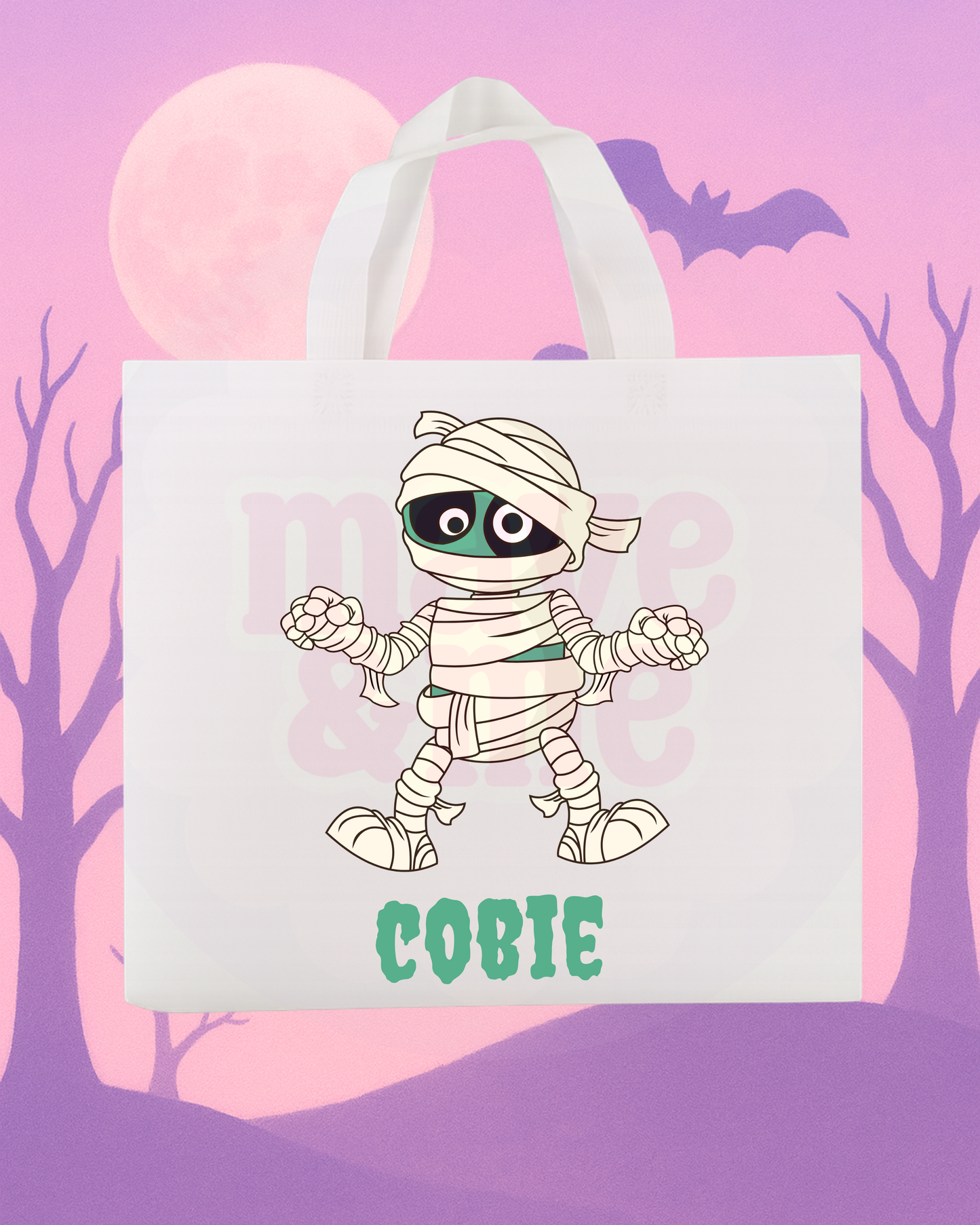 Personalised Halloween Trick or Treat Bag