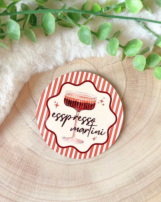 ESPRESSO MARTINI COCKTAIL COASTER