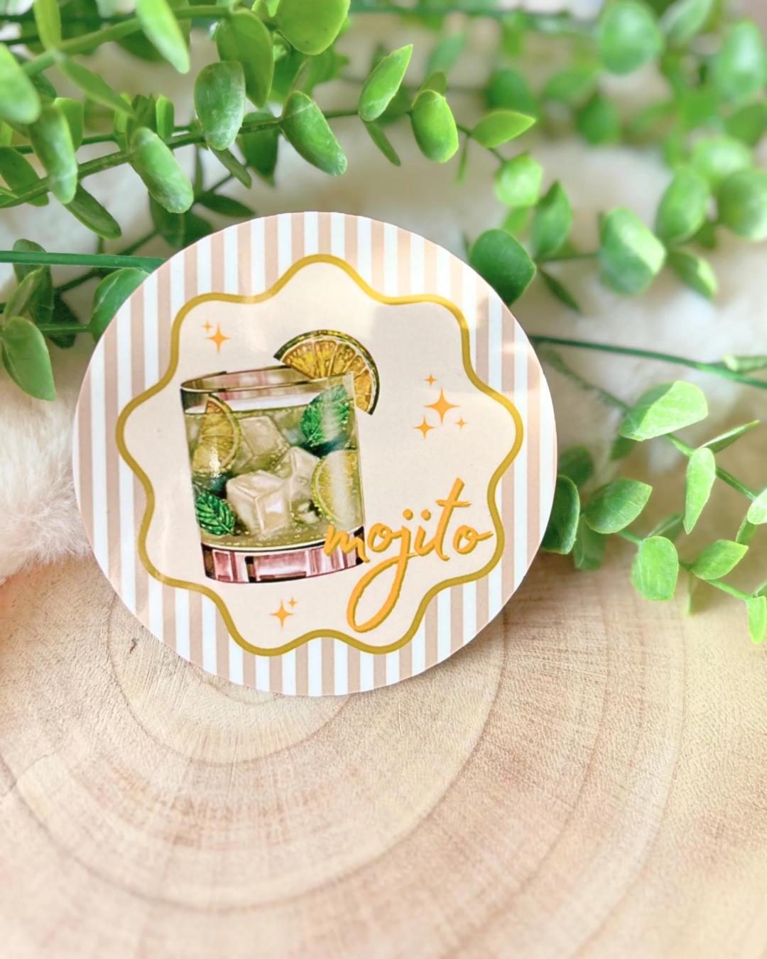 MOJITO COCKTAIL COASTER