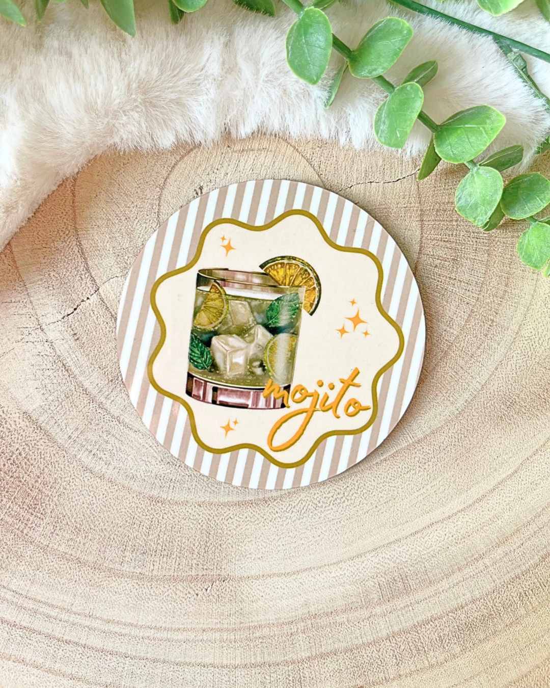 MOJITO COCKTAIL COASTER