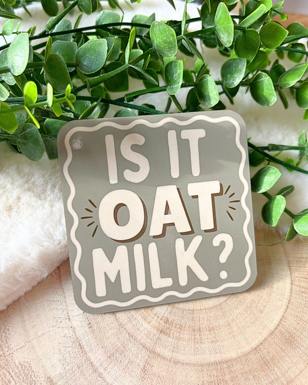 OAT MILK COASTER