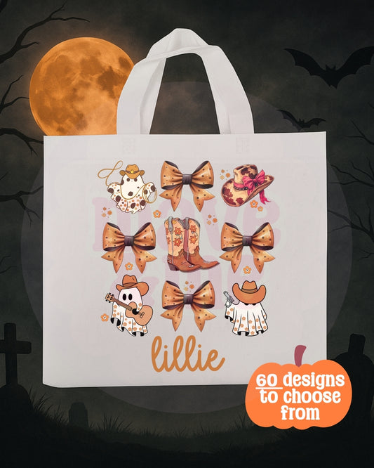 Personalised Halloween Trick or Treat Bag