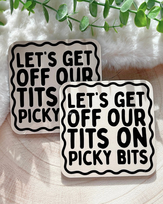 PICKY BITS COASTER