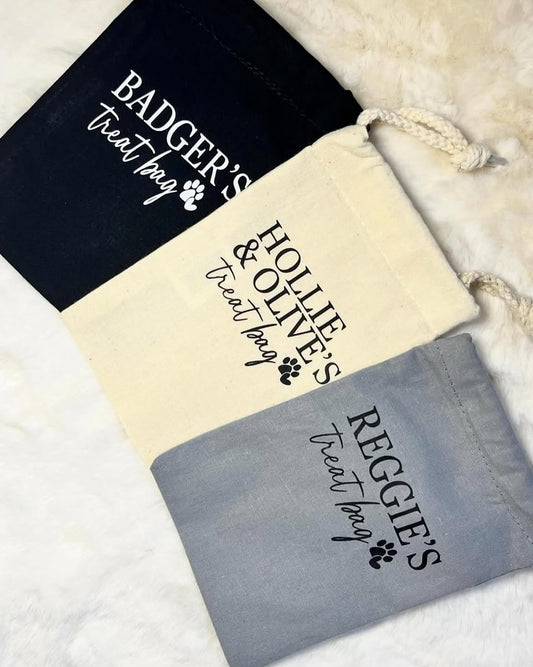 PERSONALISED DOG TREAT BAG