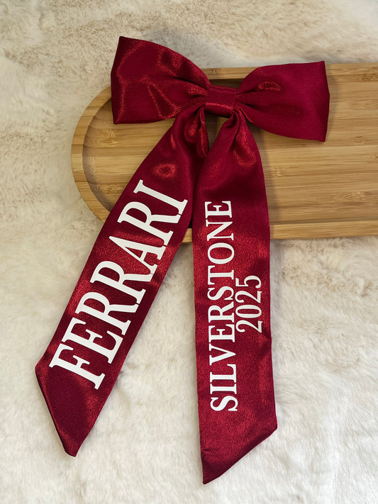 GRAND PRIX HAIR BOW