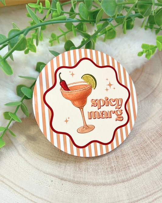 SPICY MARG COCKTAIL COASTER