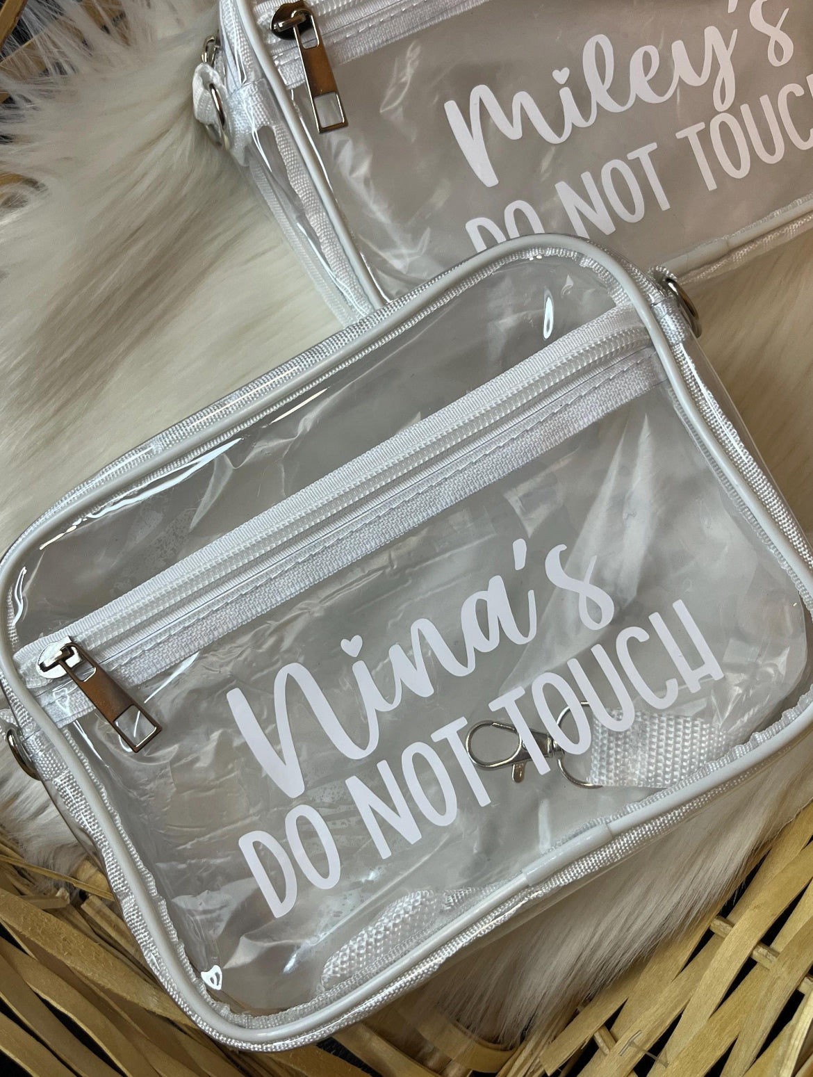 CLEAR CROSSBODY BAG