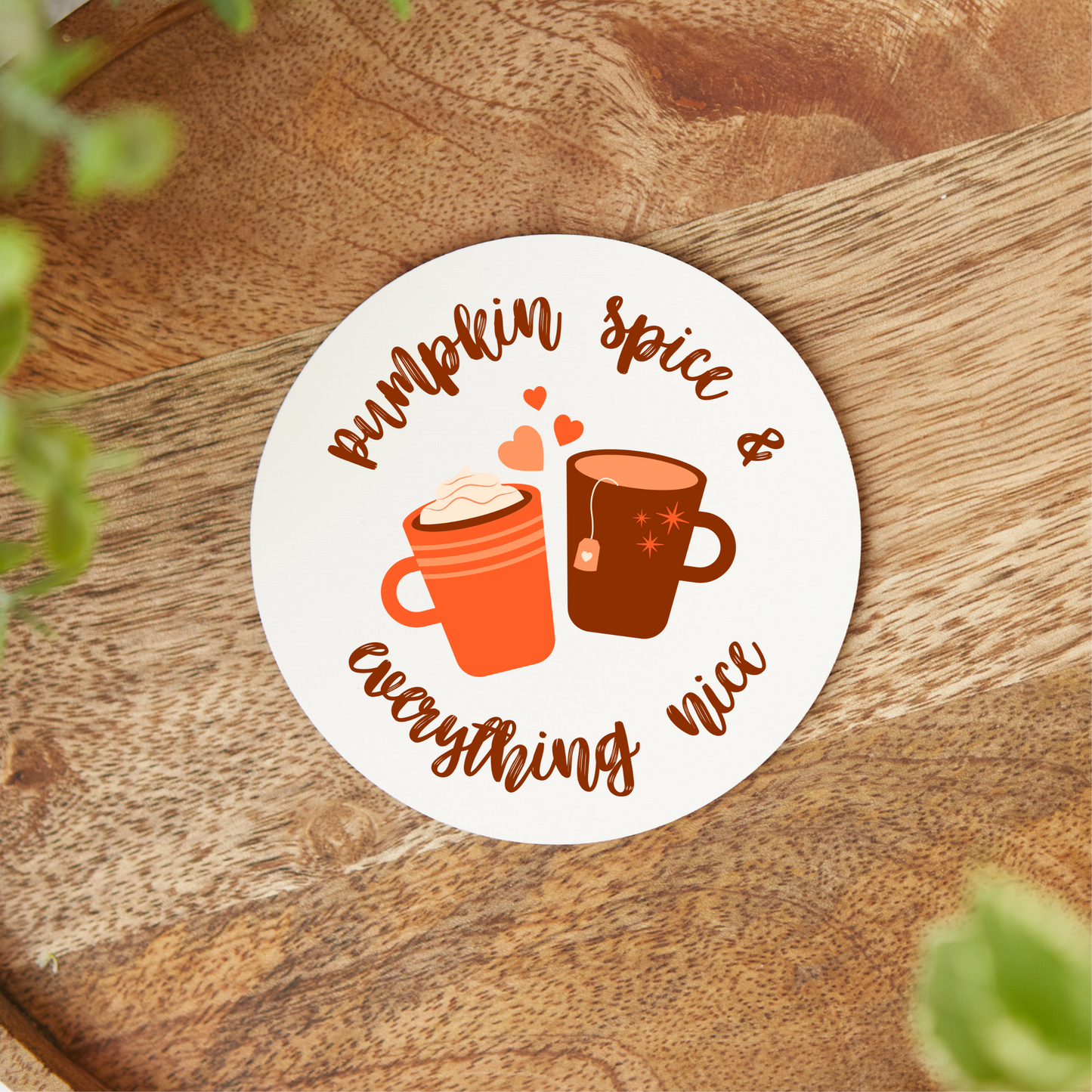PUMPKIN SPICE COASTER