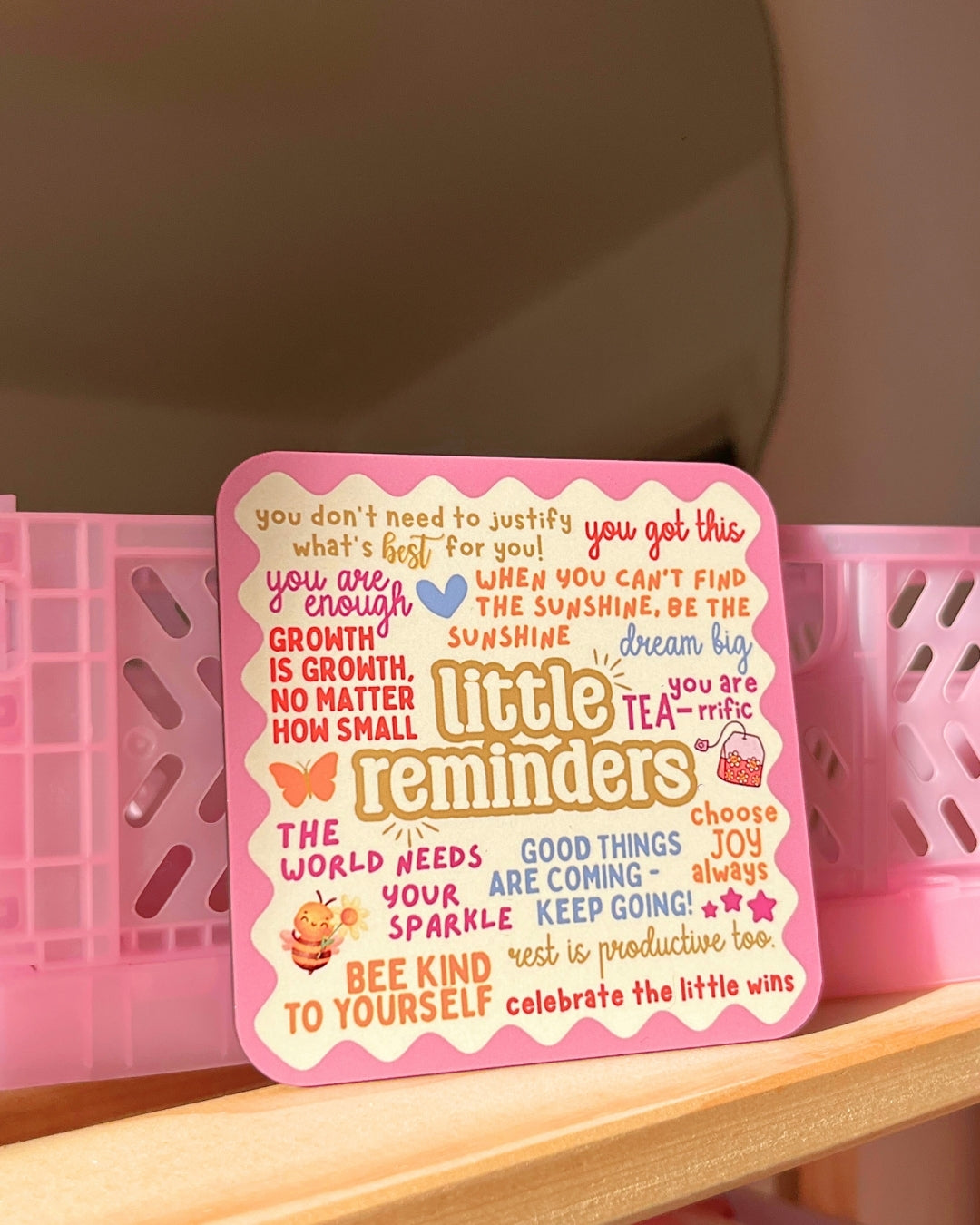 LITTLE REMINDERS COASTER