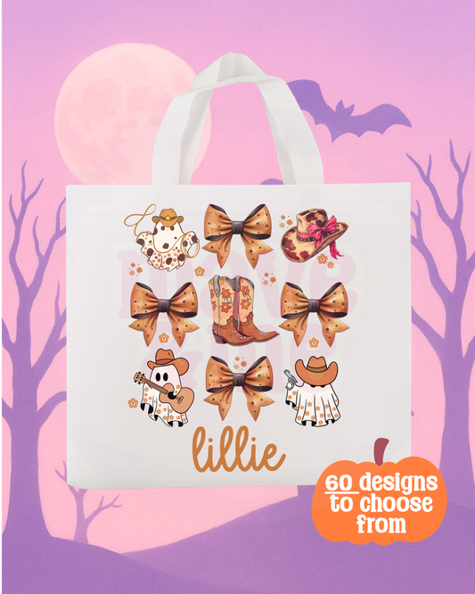 Personalised Halloween Trick or Treat Bag