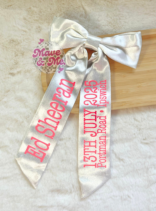 ED SHEERAN HAIR BOW