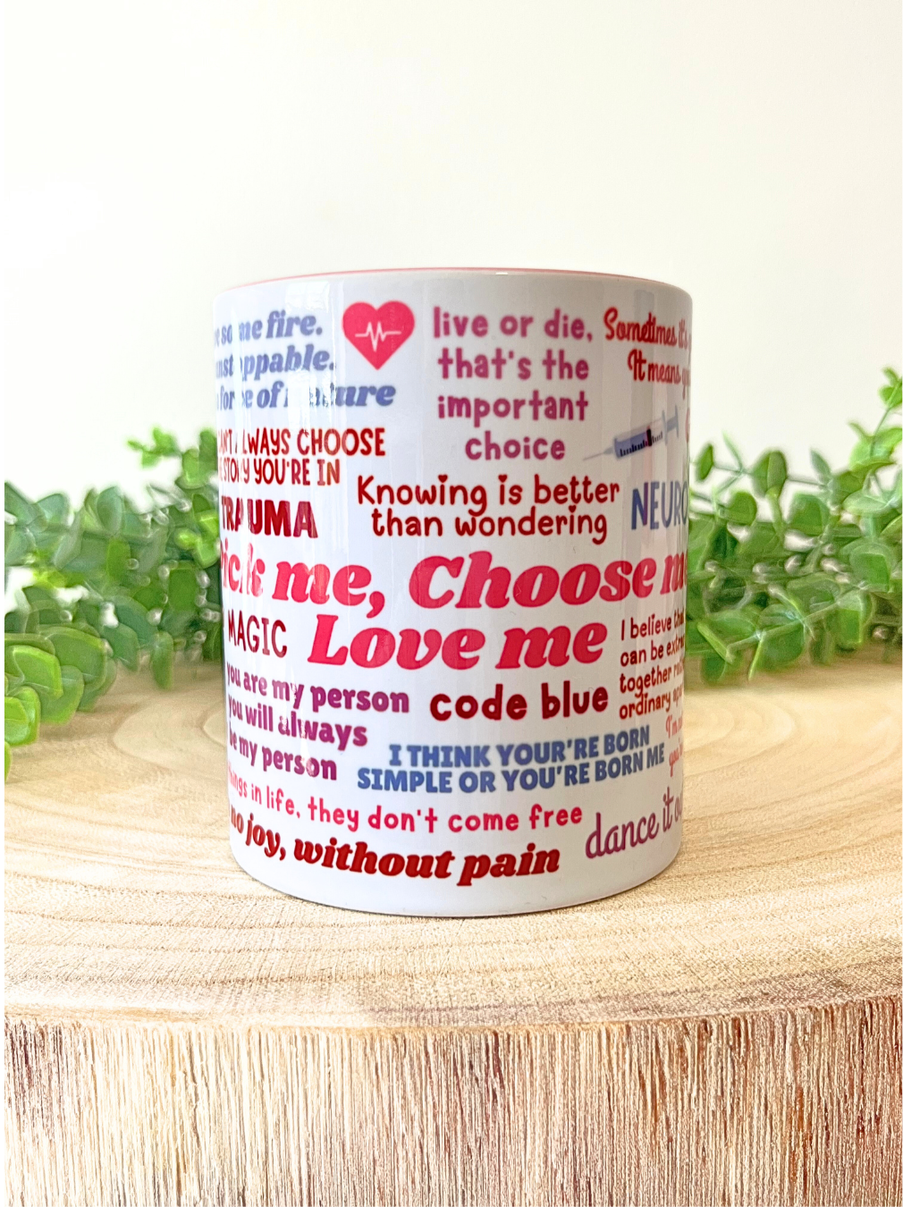 GREYS ANATOMY MUG