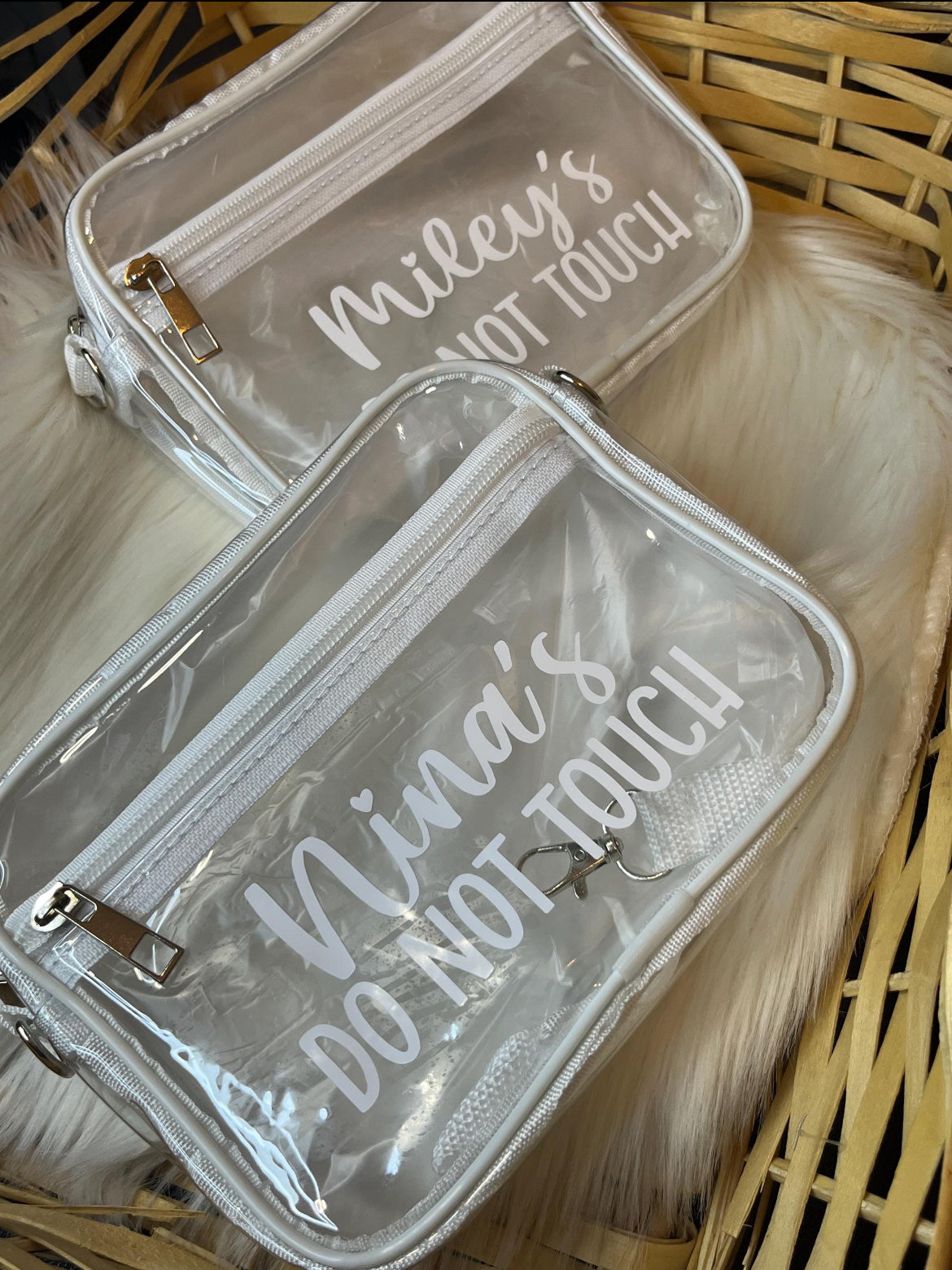 CLEAR CROSSBODY BAG
