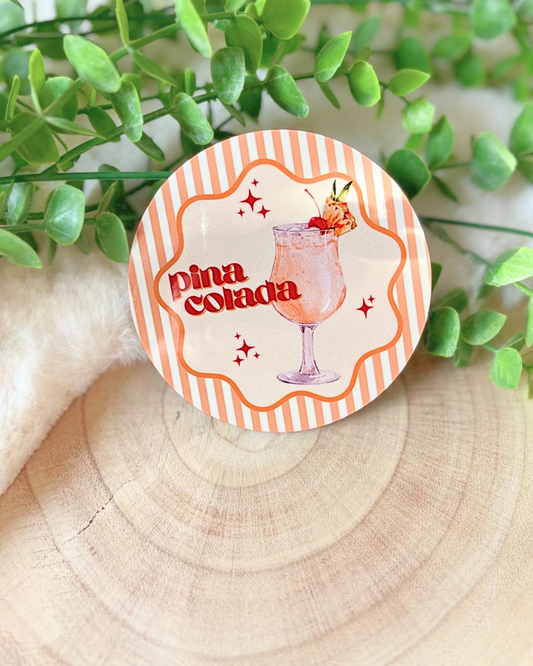 PINA COLADA COCKTAIL COASTER