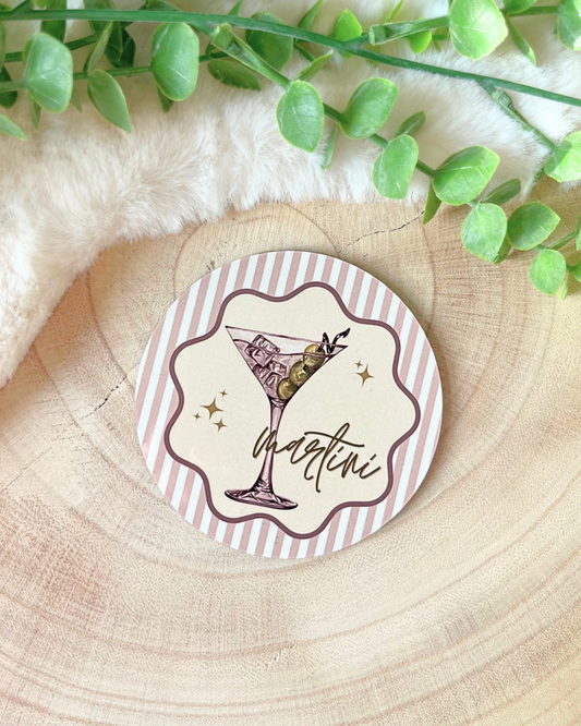 MARTINI COCKTAIL COASTER