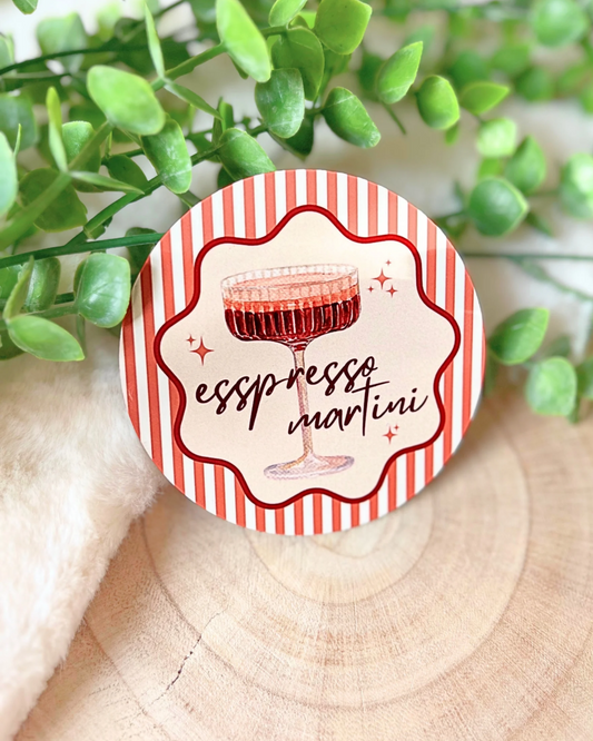 ESPRESSO MARTINI COCKTAIL COASTER